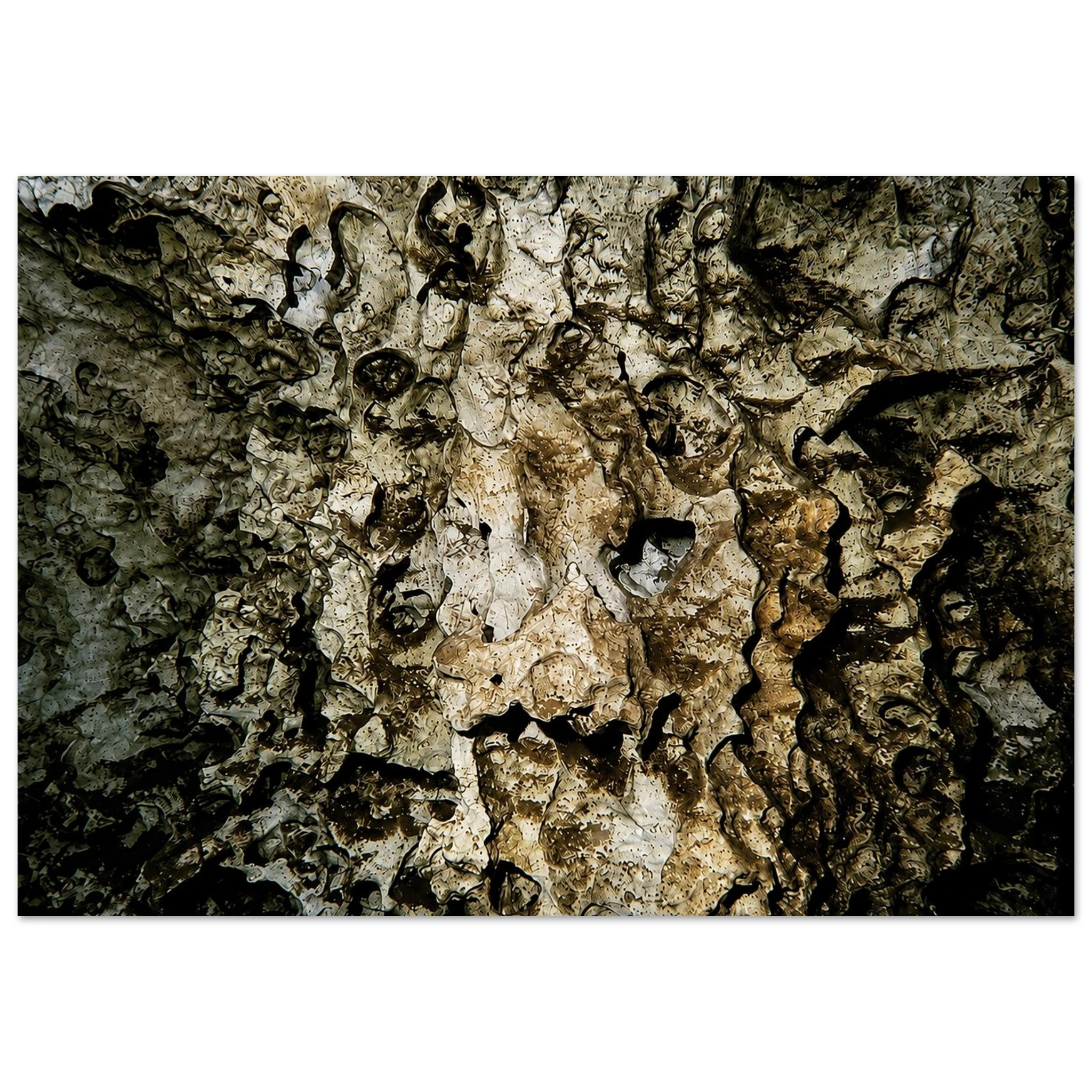 Underwater Eroded Limestone Texture by Robert Moss – Fine Art Photography Print