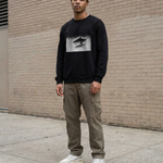 Tiger Shark Approach, Bimini Shark Labs, Moss Apparel, Crewneck Sweatshirt