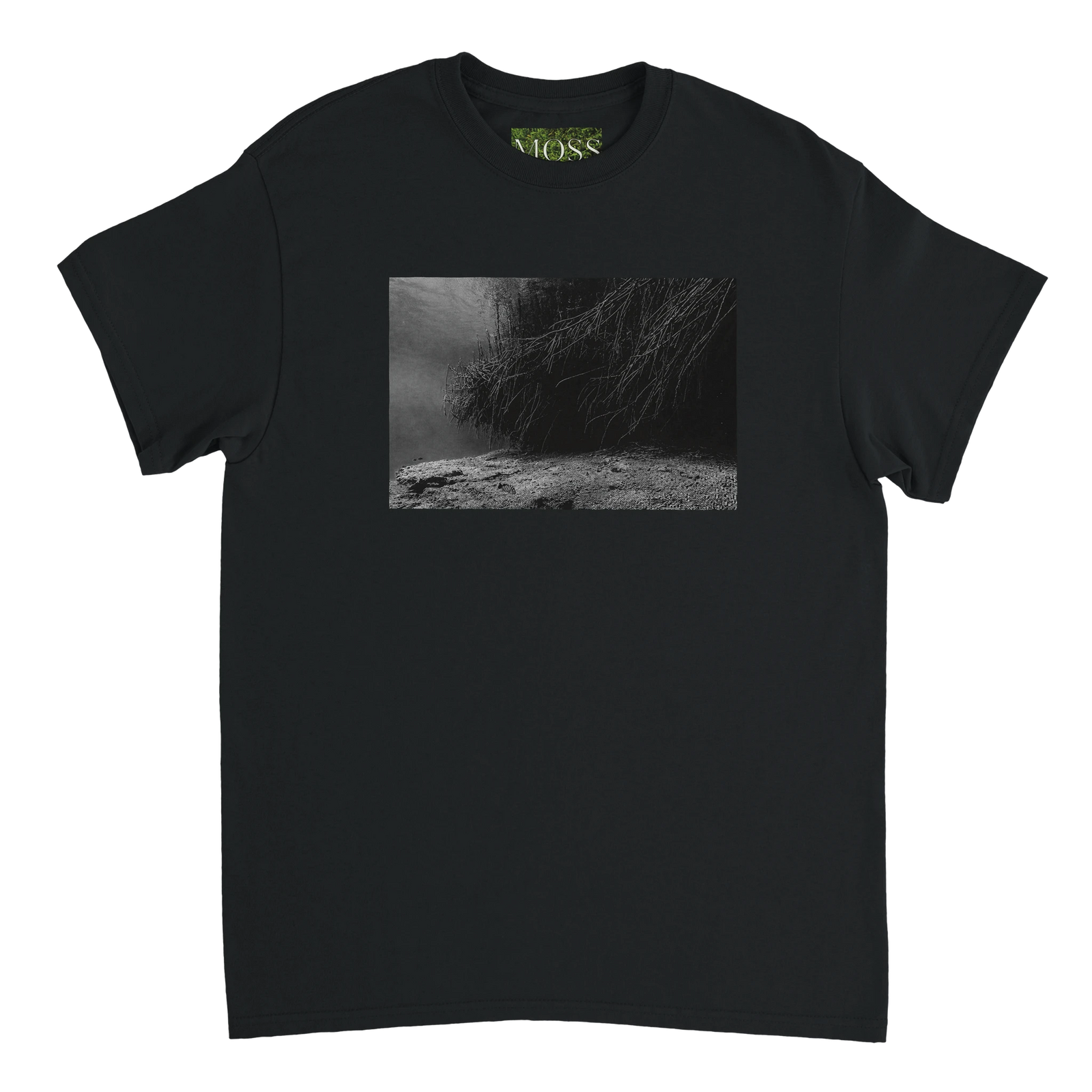Mangrove Underwater Photography Heavyweight Seven Clean Seas Cotton T-Shirt – Wildlife Apparel by Moss Apparel