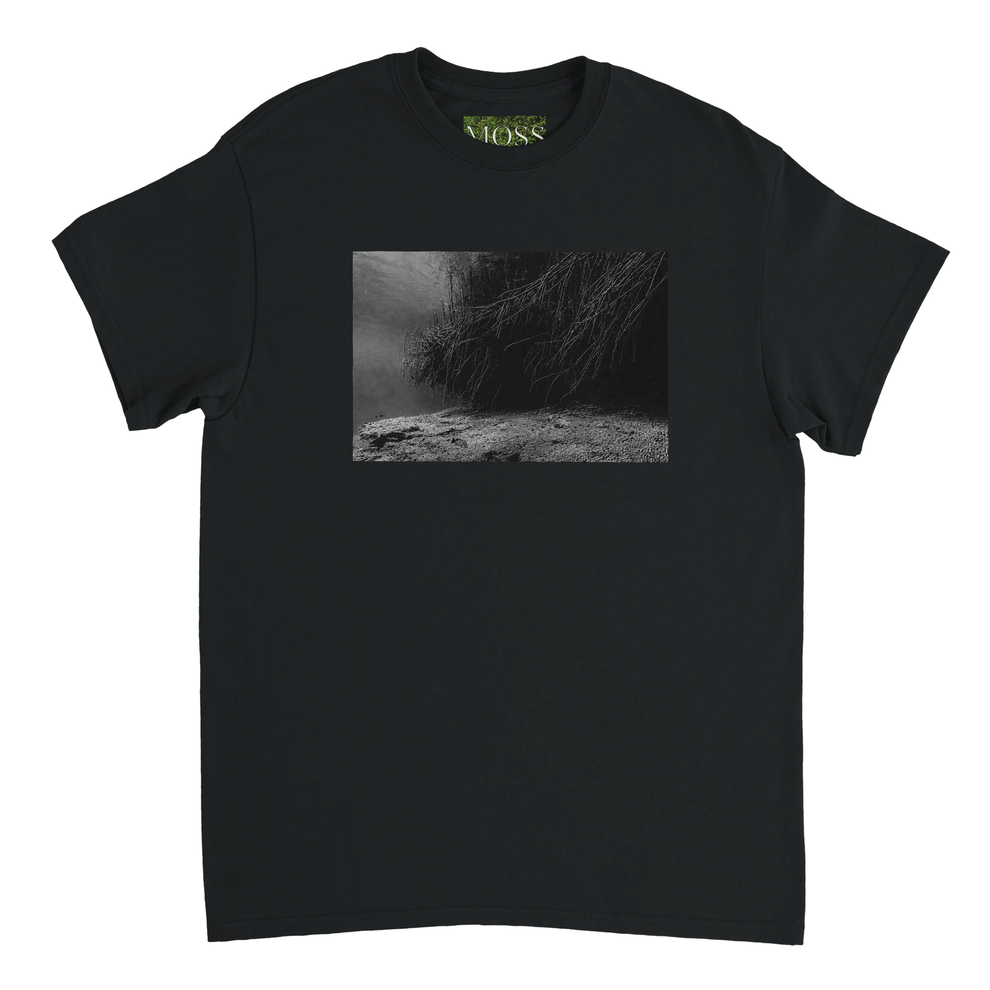 Mangrove Underwater Photography Heavyweight Seven Clean Seas Cotton T-Shirt – Wildlife Apparel by Moss Apparel