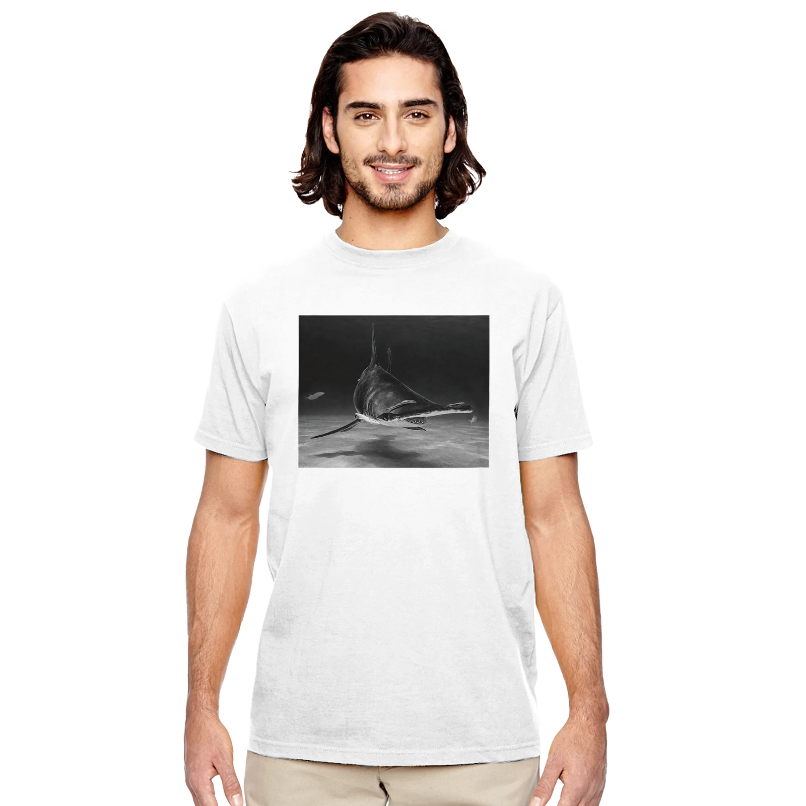 Moss Apparel Hammerhead Shark T-Shirt - Bimini Shark Lab Collection
