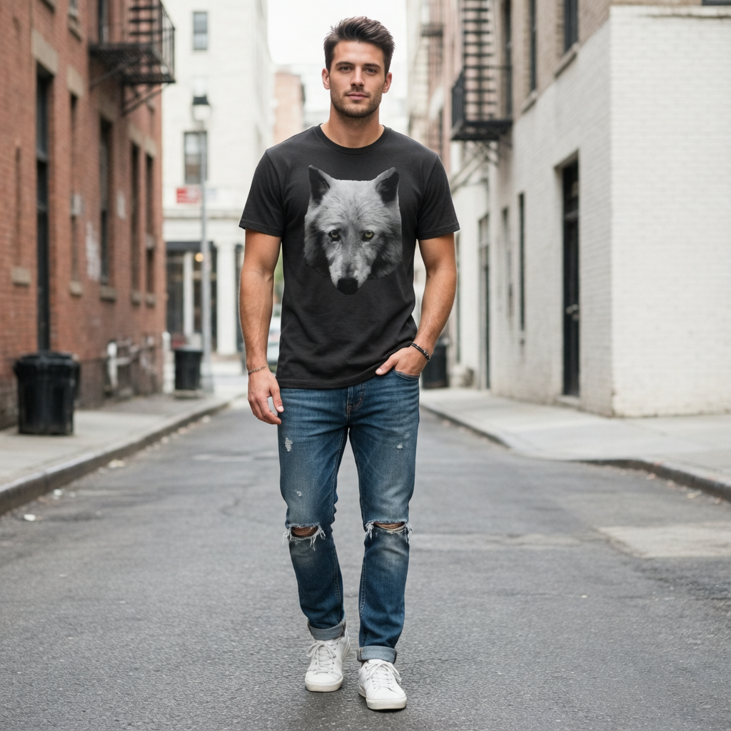 Wolf's Glare, Moss Apparel, Ultra Cotton T-Shirt