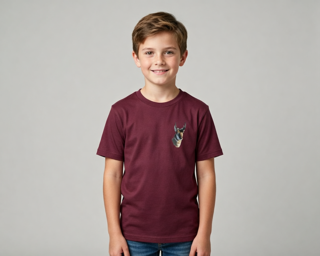 Pronghorn, "WYldlife Fund", Moss Apparel, Youth Ultra Cotton T