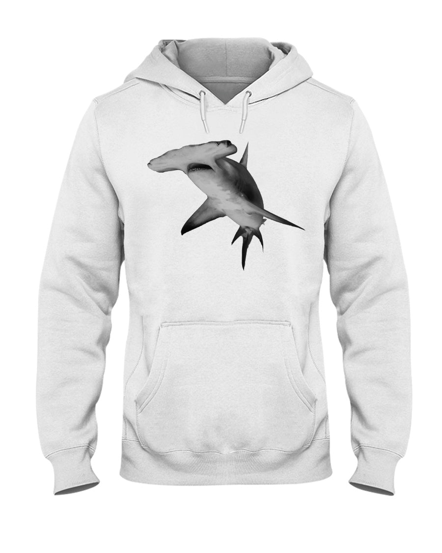 Great Hammerhead, Moss Apparel, Unisex Hoodie - Ocean Lover Hoodie – Wildlife Apparel by Moss Apparel