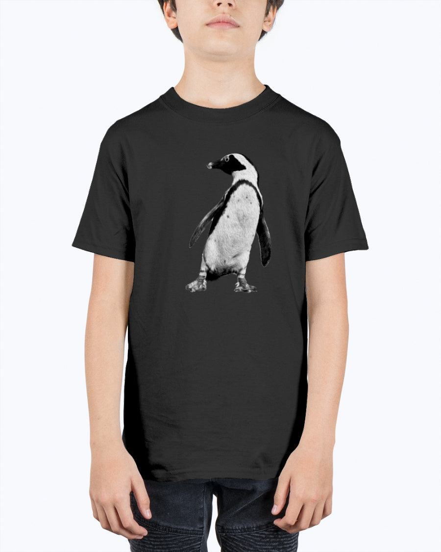 Black Dancing Penguin Tee