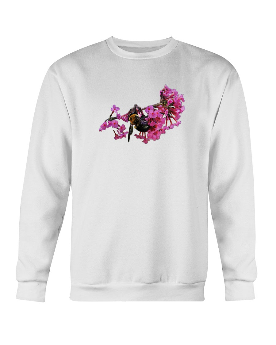 Bee and Butterfly Habitat Fund, Bee Pollinating Graphic, Moss Apparel, Ultra Cotton T-Shirt – Wildlife Apparel by Moss Apparel